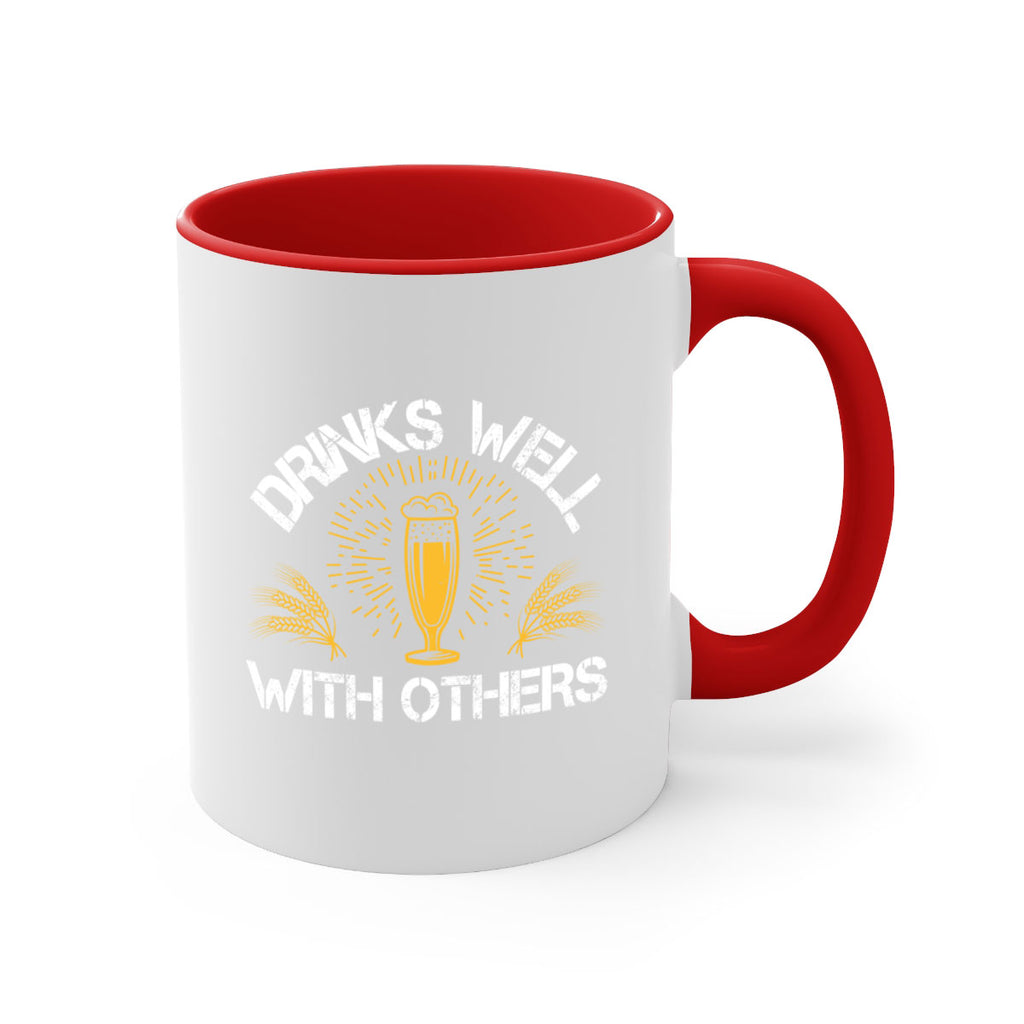 drinks well with others 90#- beer-Mug / Coffee Cup