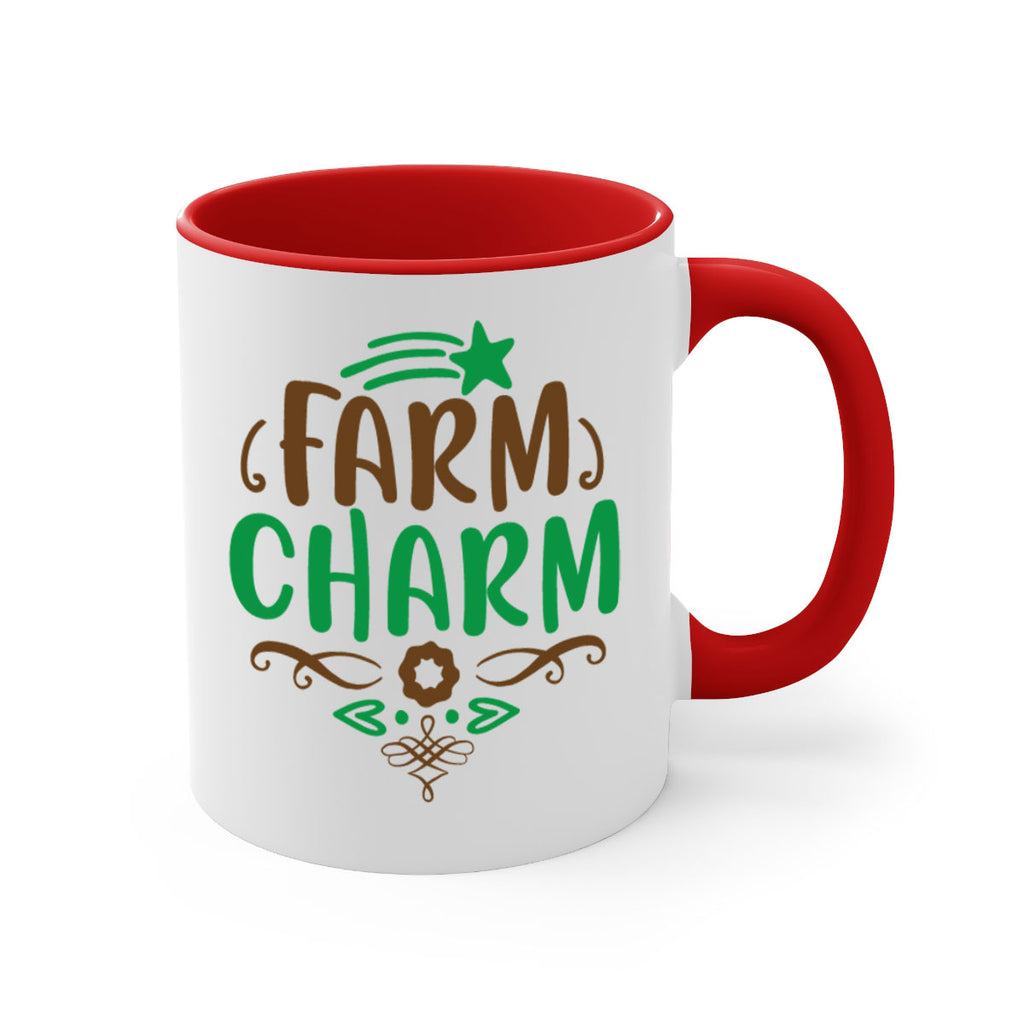 farm charm 275#- christmas-Mug / Coffee Cup