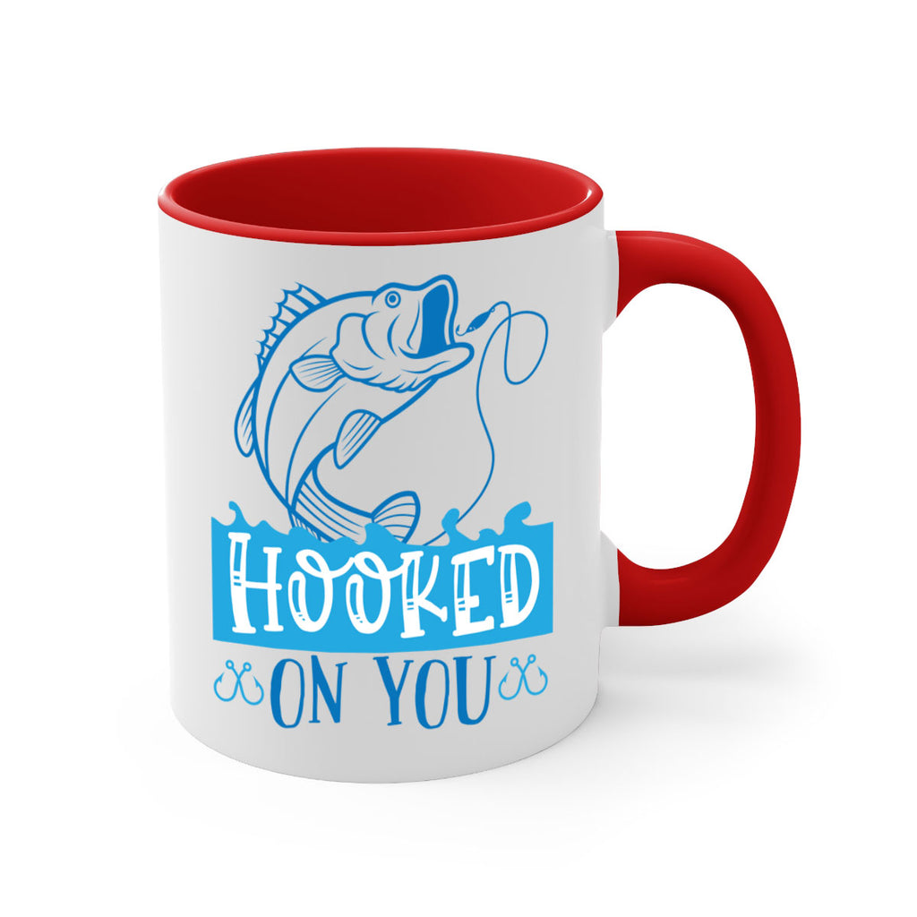 hooked on you 214#- fishing-Mug / Coffee Cup