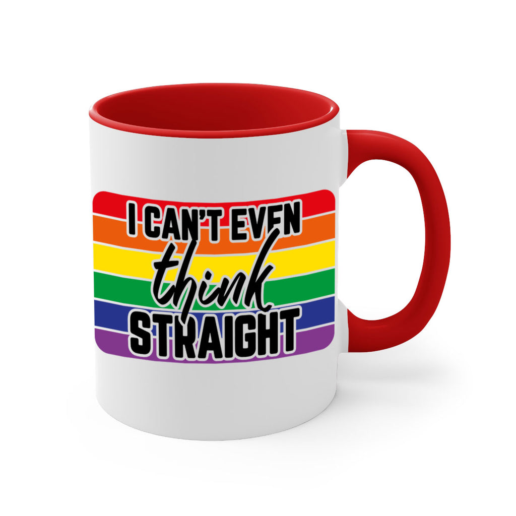 icanteventhinkstraight 123#- lgbt-Mug / Coffee Cup