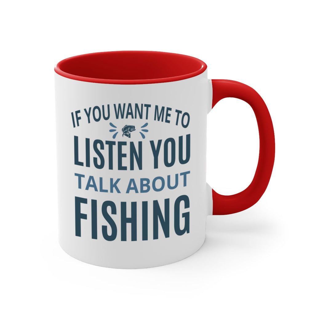 if you want 86#- fishing-Mug / Coffee Cup
