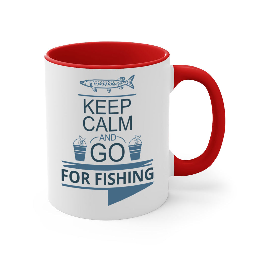 keep calm and go 67#- fishing-Mug / Coffee Cup