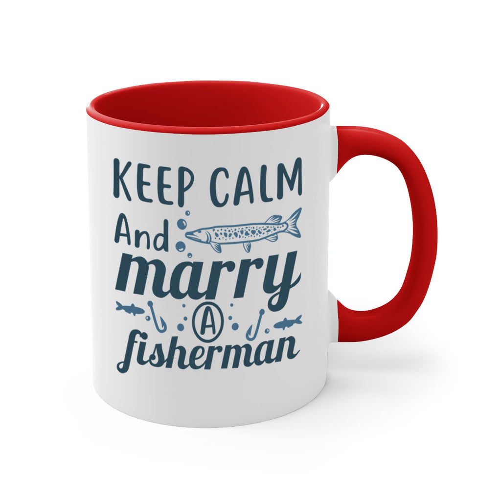 keep calm and merry 66#- fishing-Mug / Coffee Cup