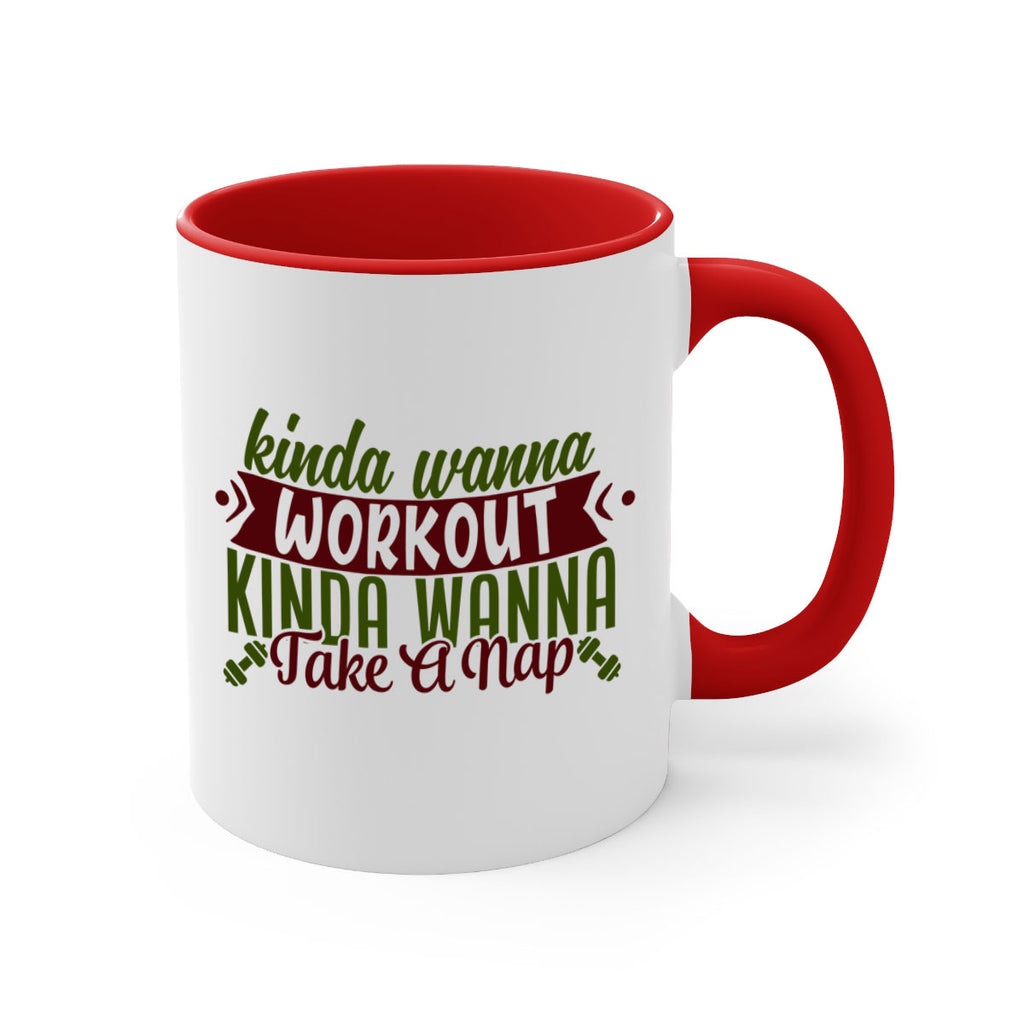 kinda wanna workout kinda wanna take a nap 34#- gym-Mug / Coffee Cup