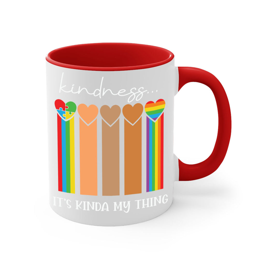 kindness its kinda my thing lgbt 110#- lgbt-Mug / Coffee Cup