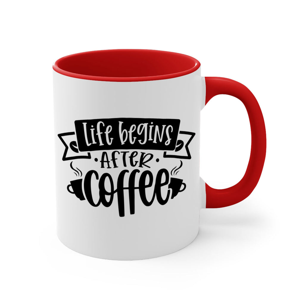 life begins after coffee 78#- coffee-Mug / Coffee Cup