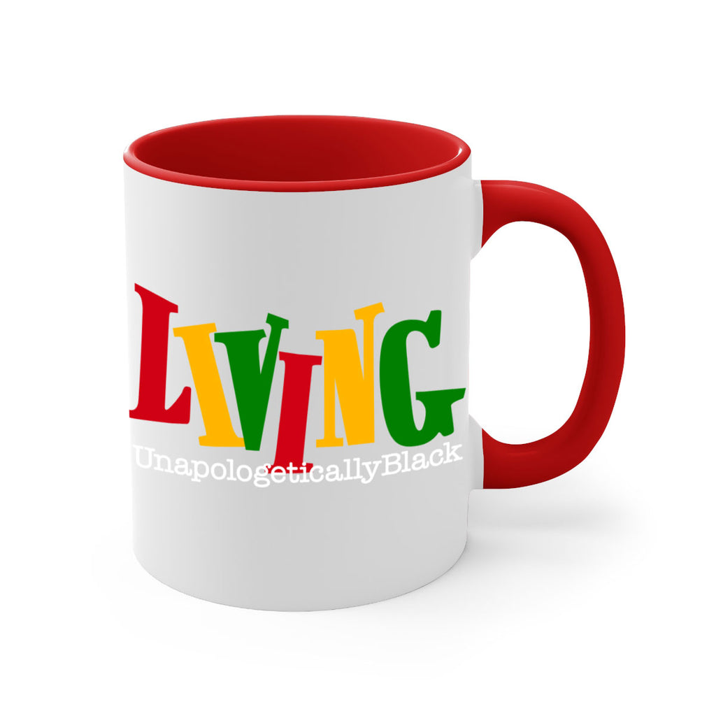 living  unapologetically black  98#- black words - phrases-Mug / Coffee Cup