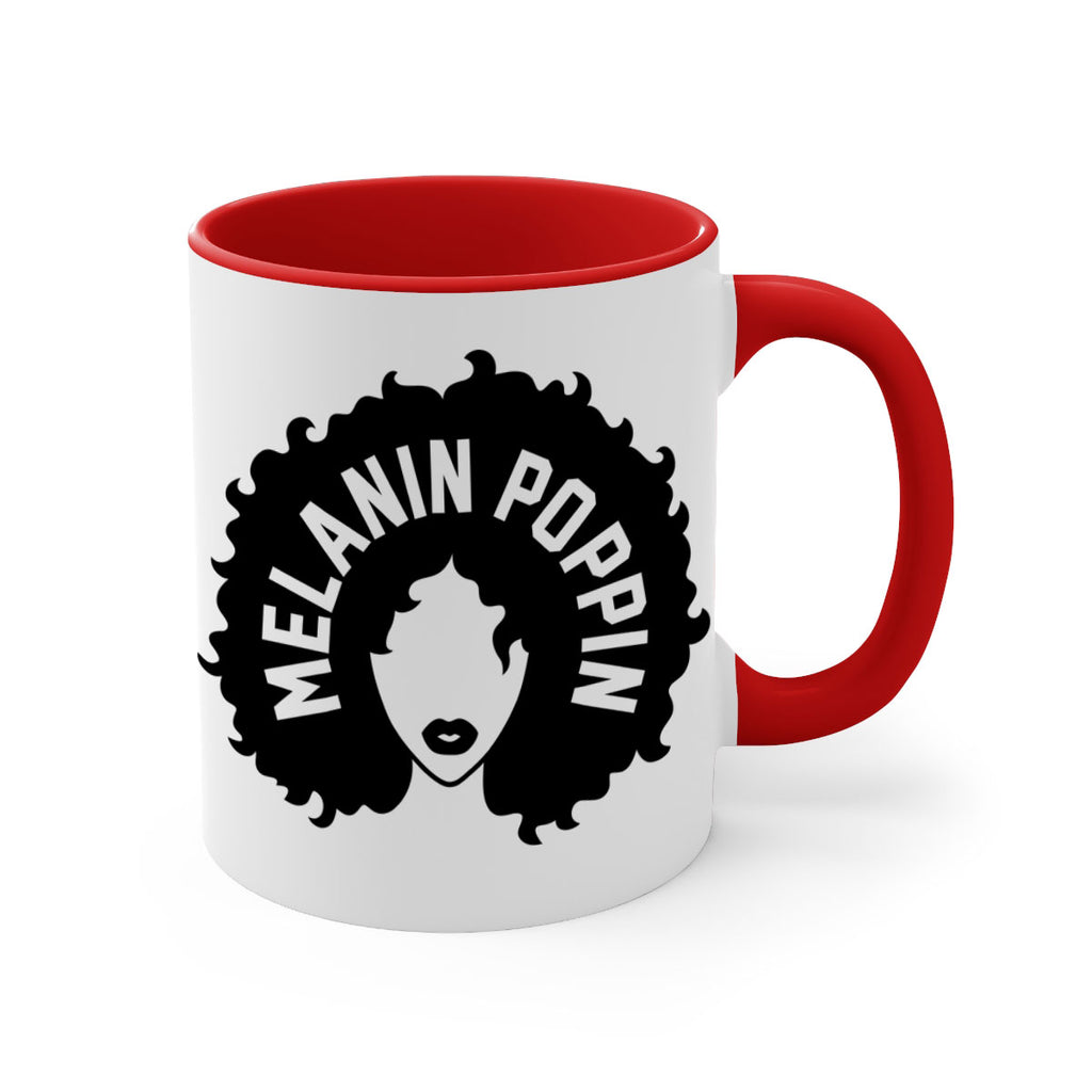 melanin poppin 26#- Black women - Girls-Mug / Coffee Cup
