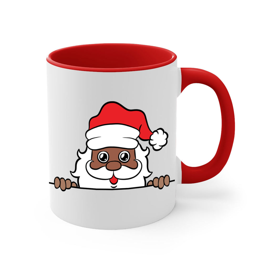 peekaboo black santa 19#- Black men - Boys-Mug / Coffee Cup