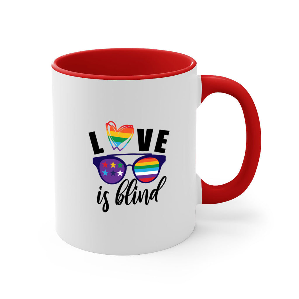 pride love is blind 63#- lgbt-Mug / Coffee Cup