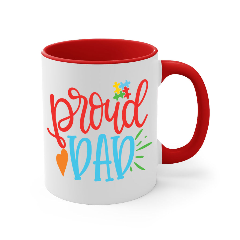 proud dad Style 36#- autism-Mug / Coffee Cup
