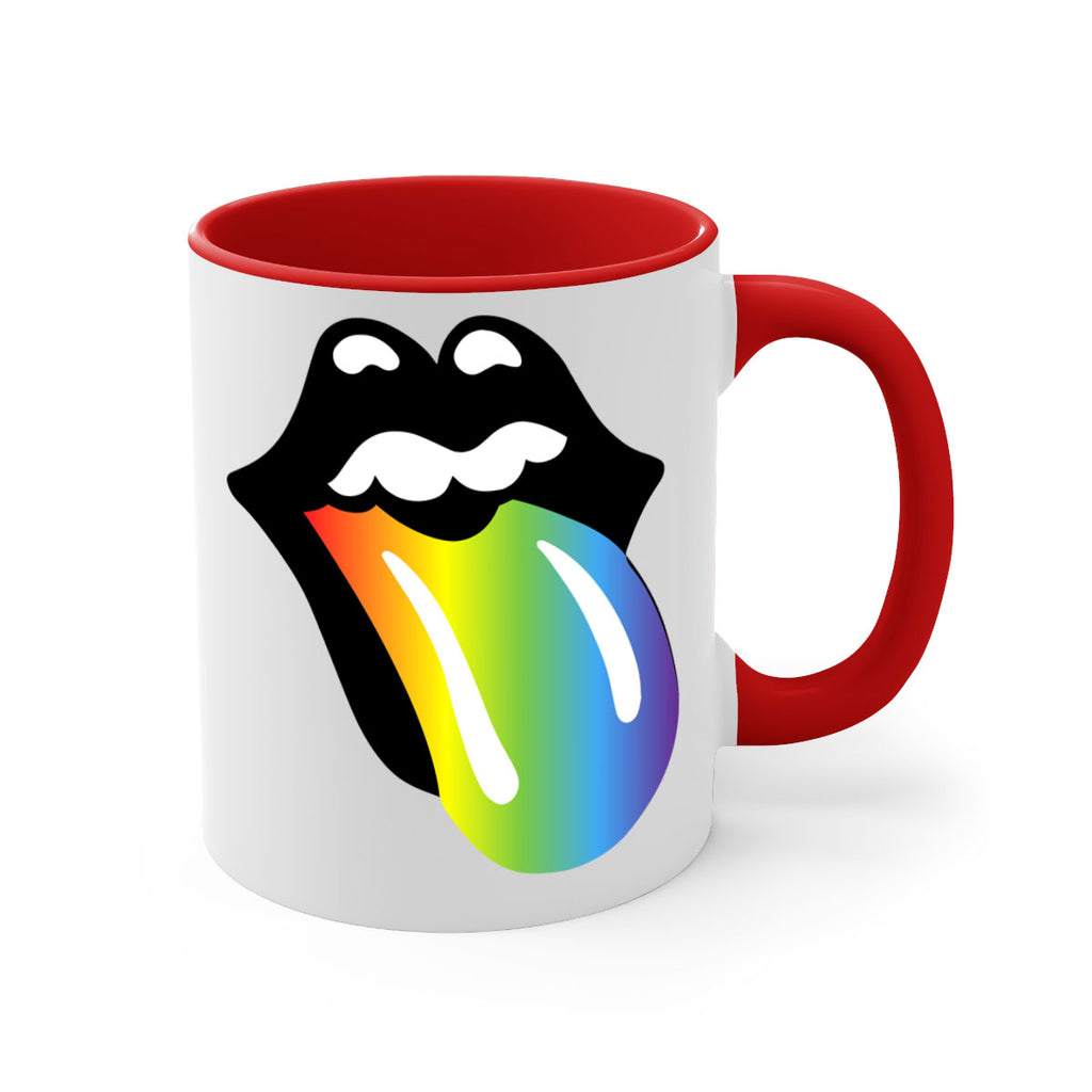 rainbow mouth and tongue 5#- lgbt-Mug / Coffee Cup
