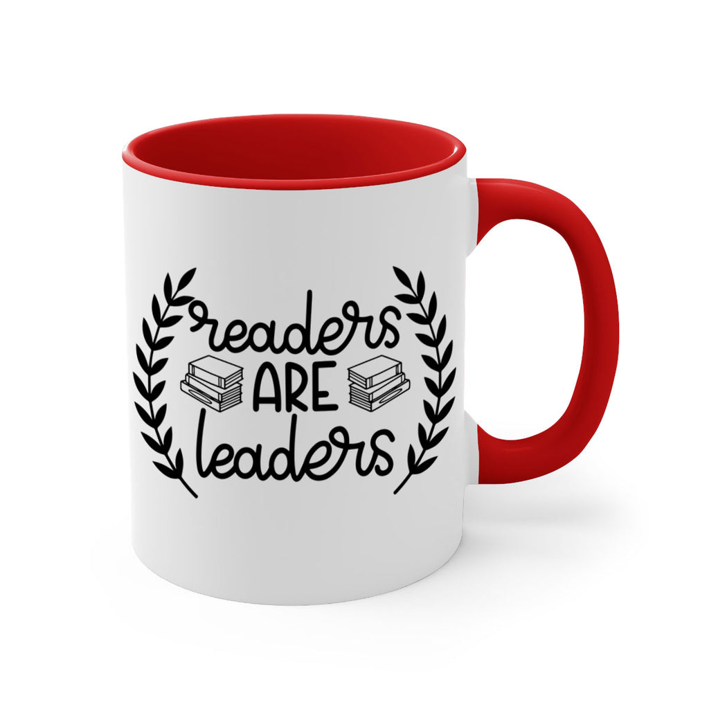 readers are leaders 33#- Reading - Books-Mug / Coffee Cup