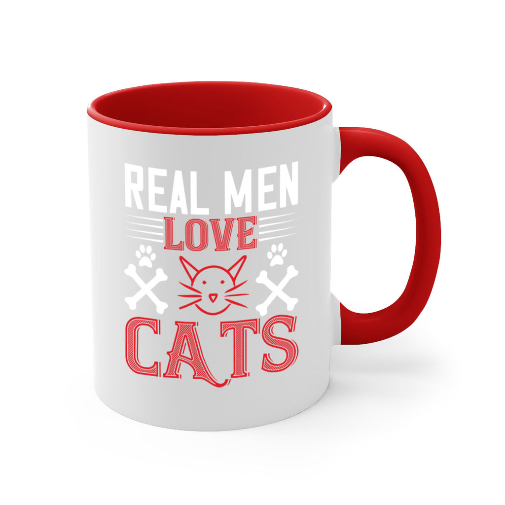 real man love cats Style 113#- cat-Mug / Coffee Cup