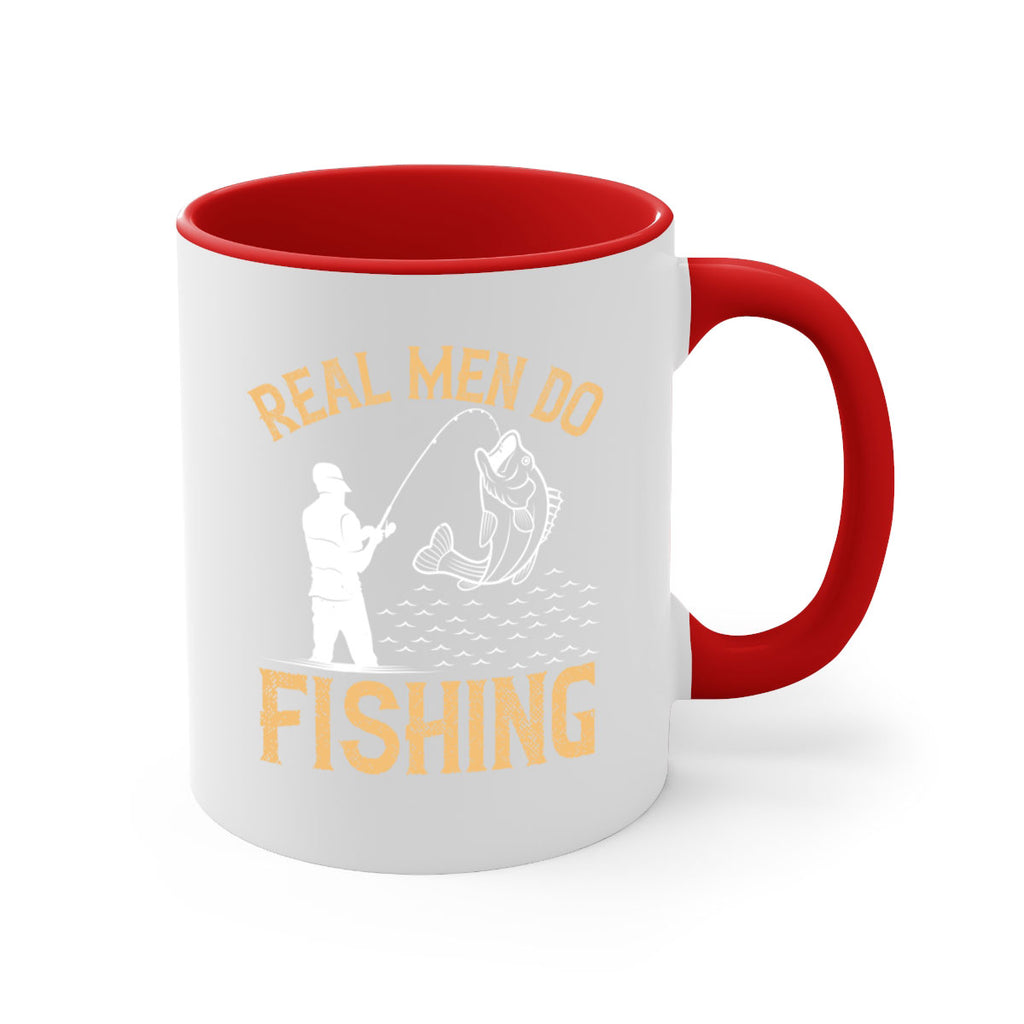 real men do fishing 240#- fishing-Mug / Coffee Cup