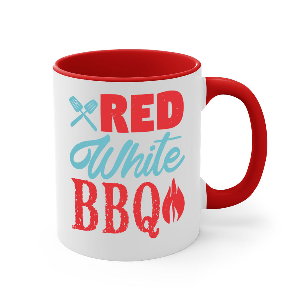 red white bbq 15#- bbq-Mug / Coffee Cup