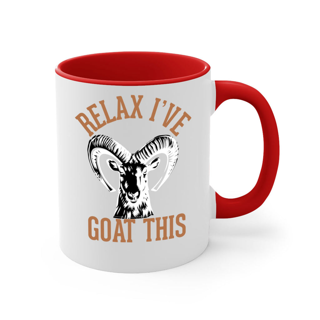 relax i’ve goat this Style 2#- goat-Mug / Coffee Cup