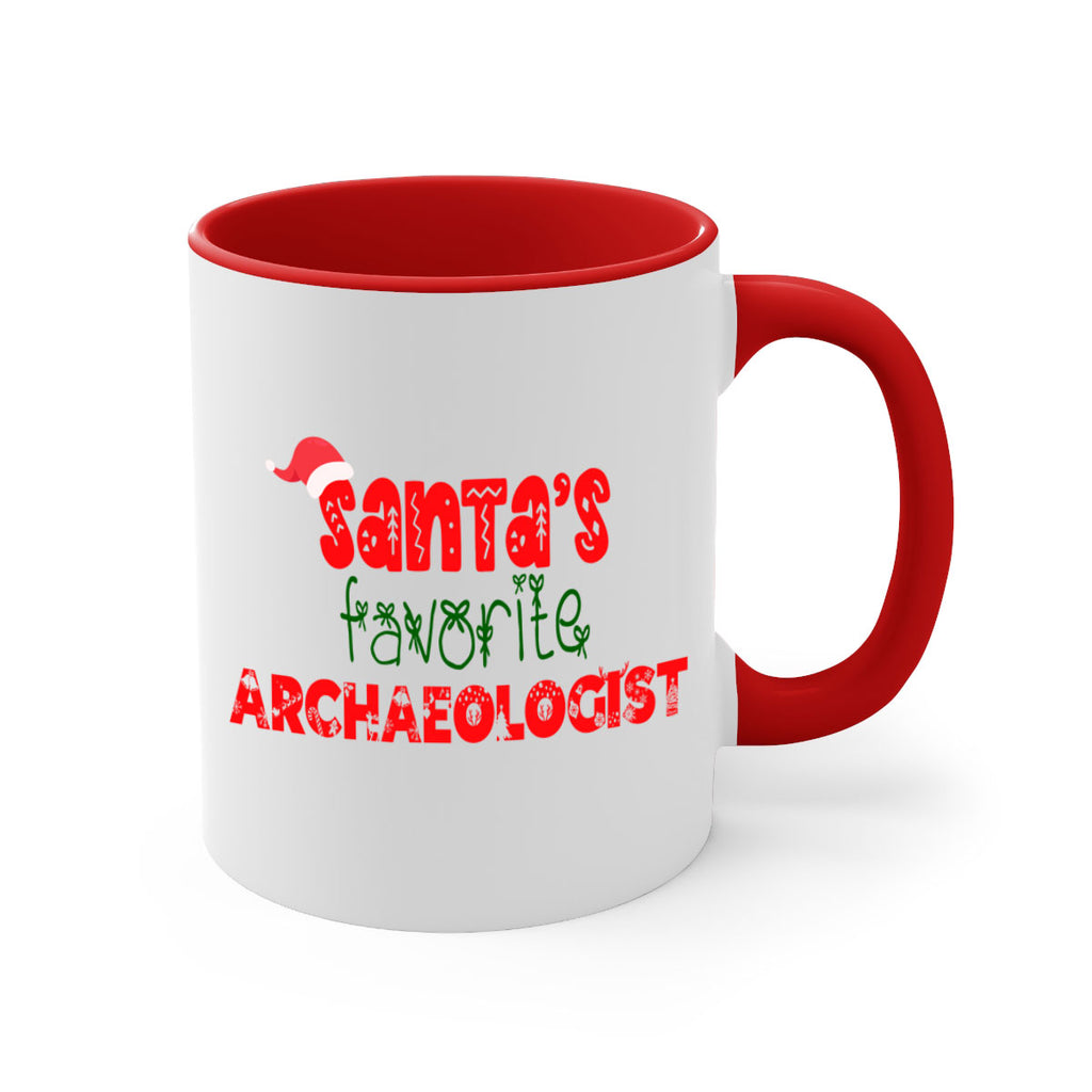 santas favorite archaeologist style 648#- christmas-Mug / Coffee Cup