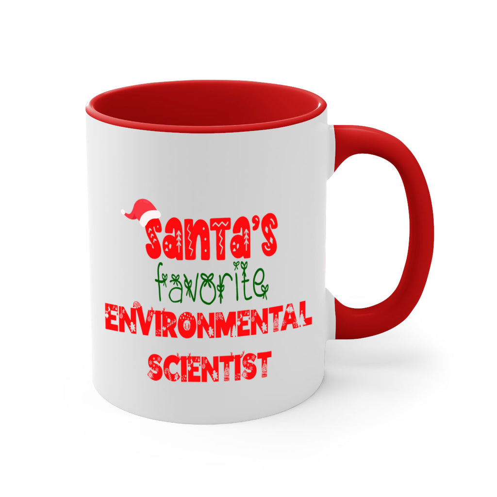 santas favorite environmental scientist style 805#- christmas-Mug / Coffee Cup