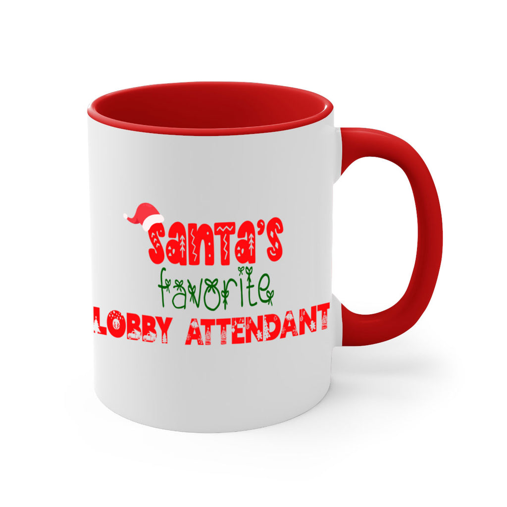 santas favorite lobby attendant style 926#- christmas-Mug / Coffee Cup