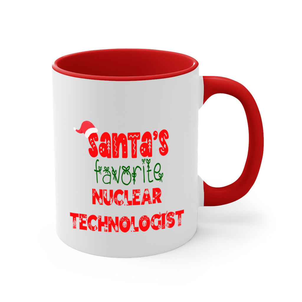 santas favorite nuclear technologist style 977#- christmas-Mug / Coffee Cup