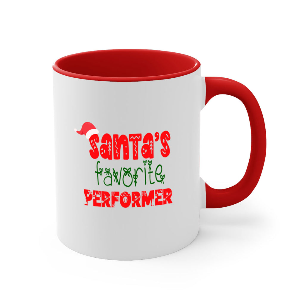 santas favorite performer style 1004#- christmas-Mug / Coffee Cup