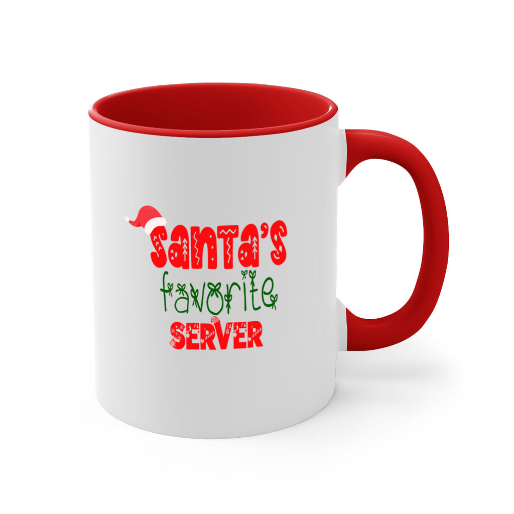 santas favorite server style 1076#- christmas-Mug / Coffee Cup