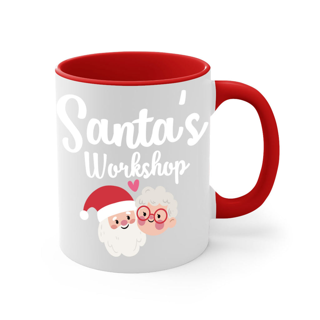 santas workshop style 1166#- christmas-Mug / Coffee Cup