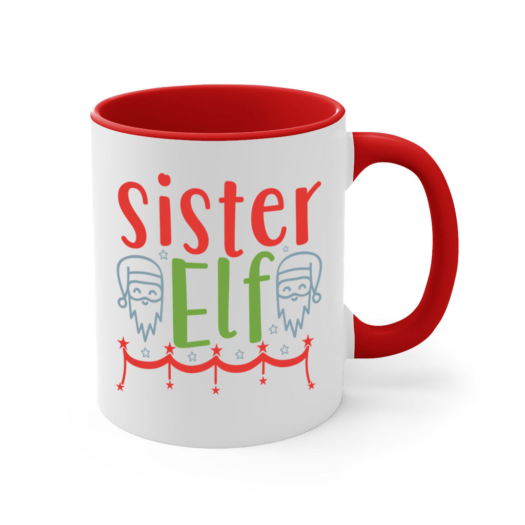 sister elf 11#- christmas-Mug / Coffee Cup