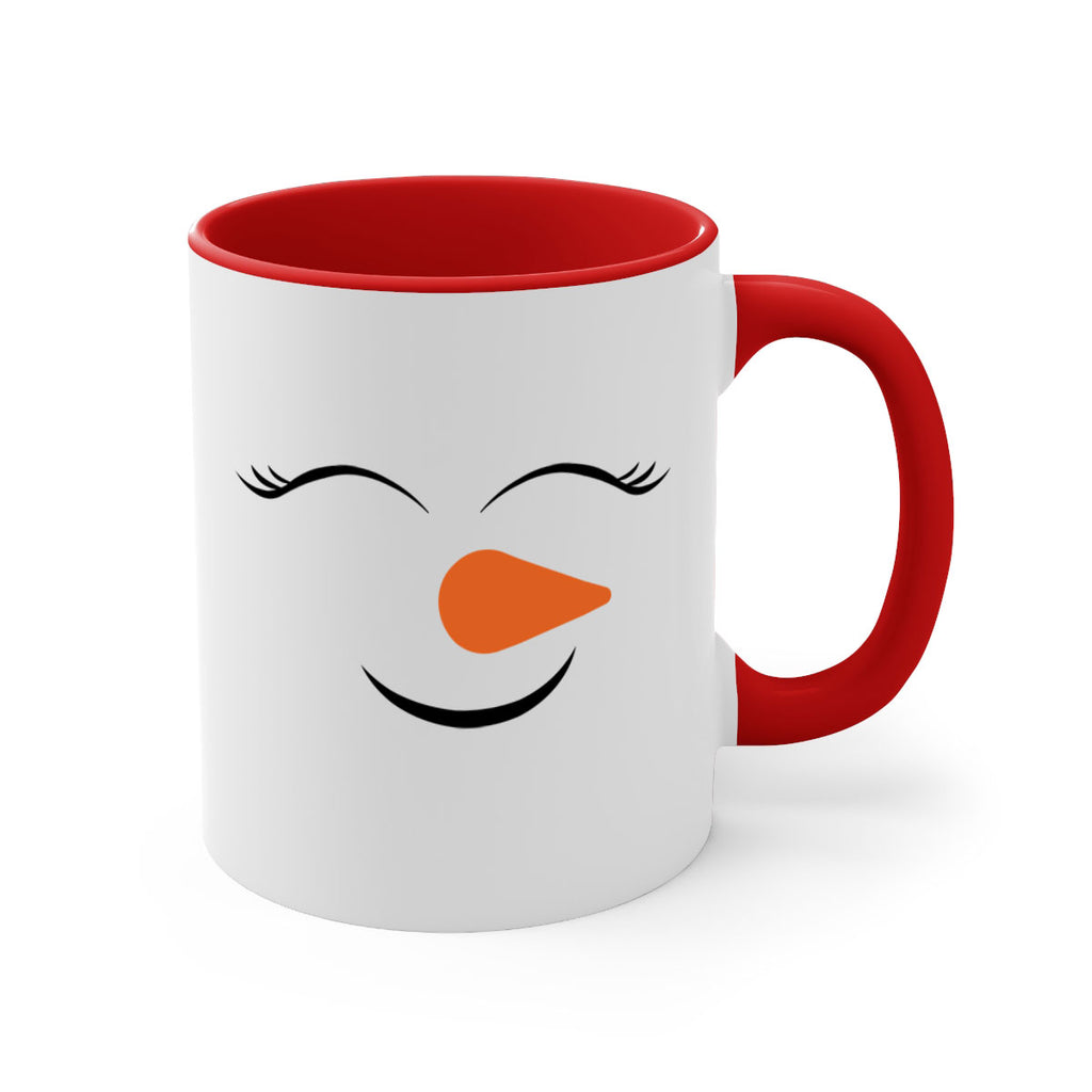 snowman face style 1178#- christmas-Mug / Coffee Cup