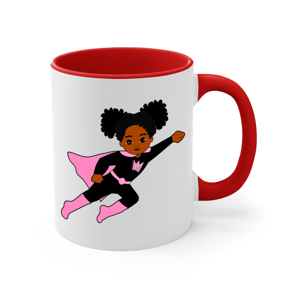 super kids girl 11#- Black women - Girls-Mug / Coffee Cup