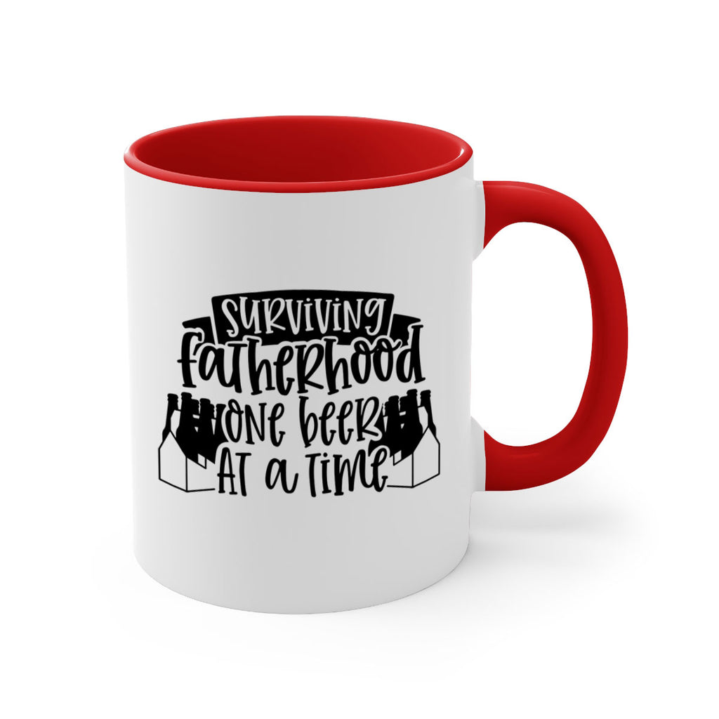 surviving fatherhood one beer at a time 19#- fathers day-Mug / Coffee Cup