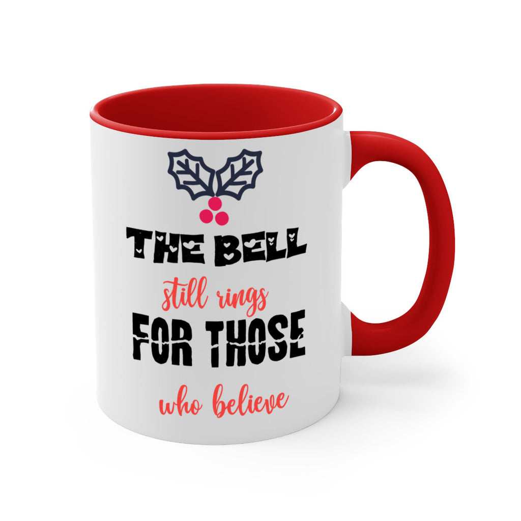 the bell still rings for those who believe style 1190#- christmas-Mug / Coffee Cup