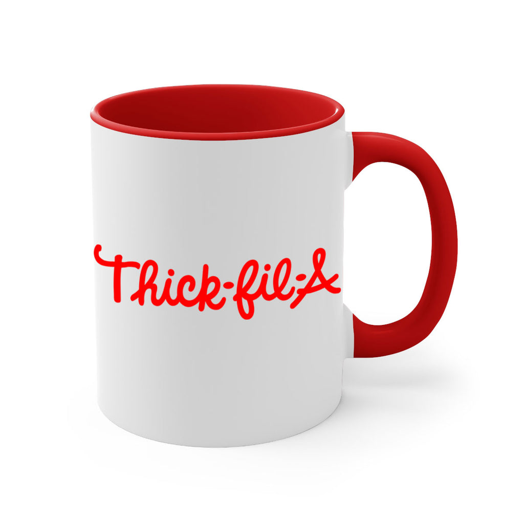 thick fil a 21#- black words - phrases-Mug / Coffee Cup