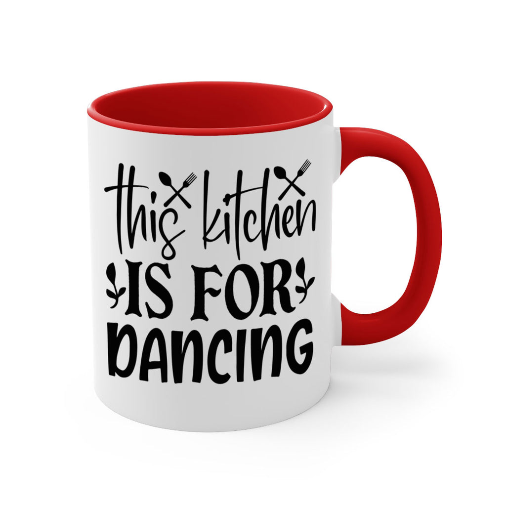 this kitchen is for dancing 75#- kitchen-Mug / Coffee Cup