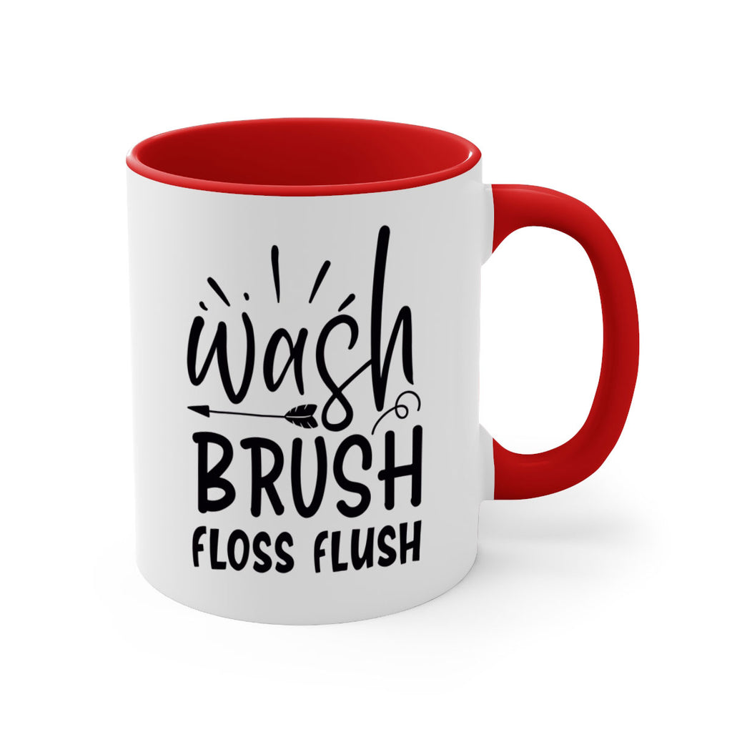 wash brush floss flush 73#- kitchen-Mug / Coffee Cup
