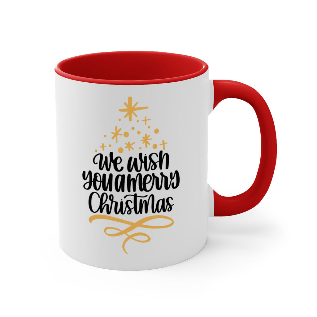 we wish you a merry christmas gold 32#- christmas-Mug / Coffee Cup