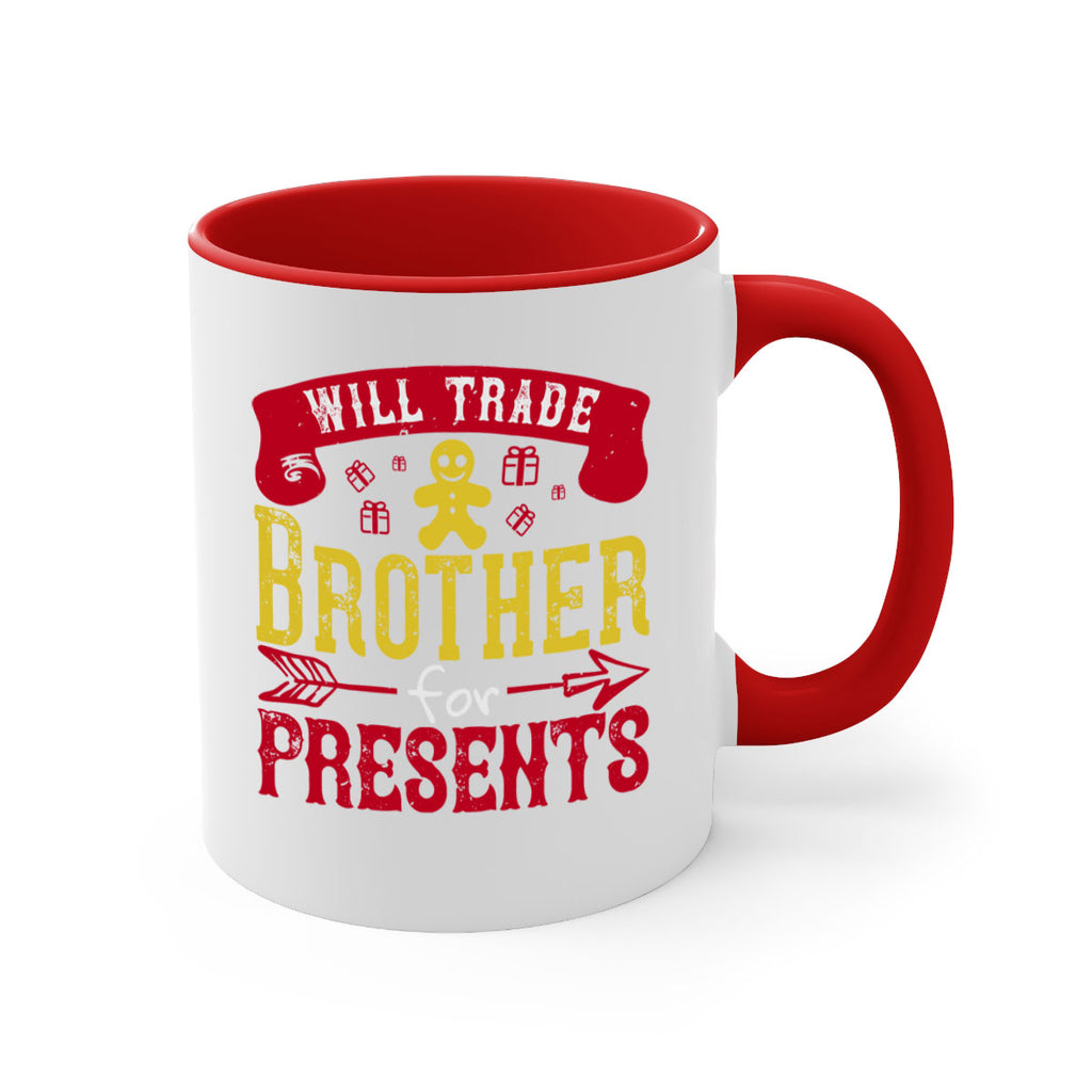 will trade brother for presents 345#- christmas-Mug / Coffee Cup