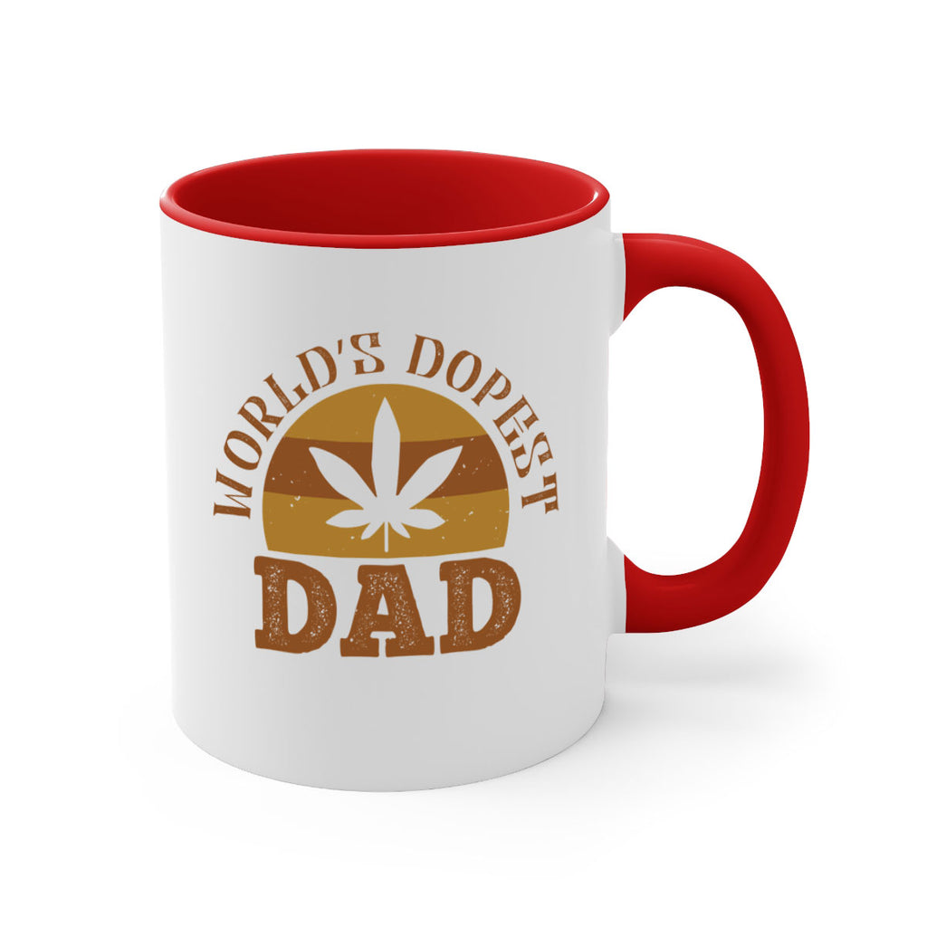 world’s dopest dad 137#- fathers day-Mug / Coffee Cup