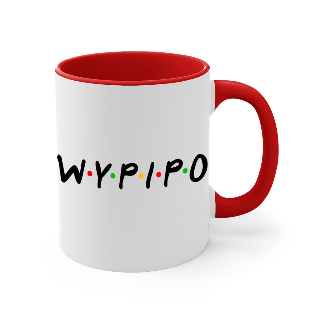 wypipo 7#- black words - phrases-Mug / Coffee Cup