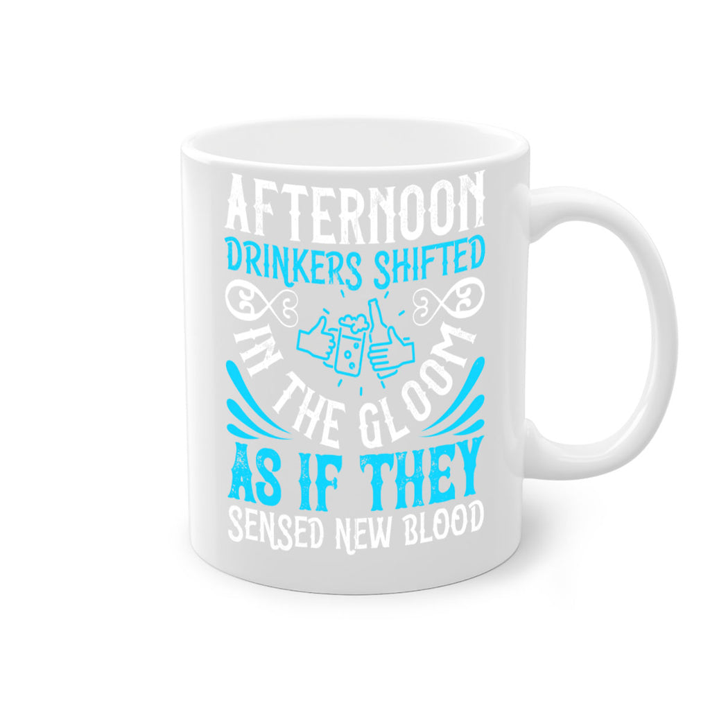Afternoon drinkers shifted in the gloom as if they sensed new blood Style 28#- Dog-Mug / Coffee Cup