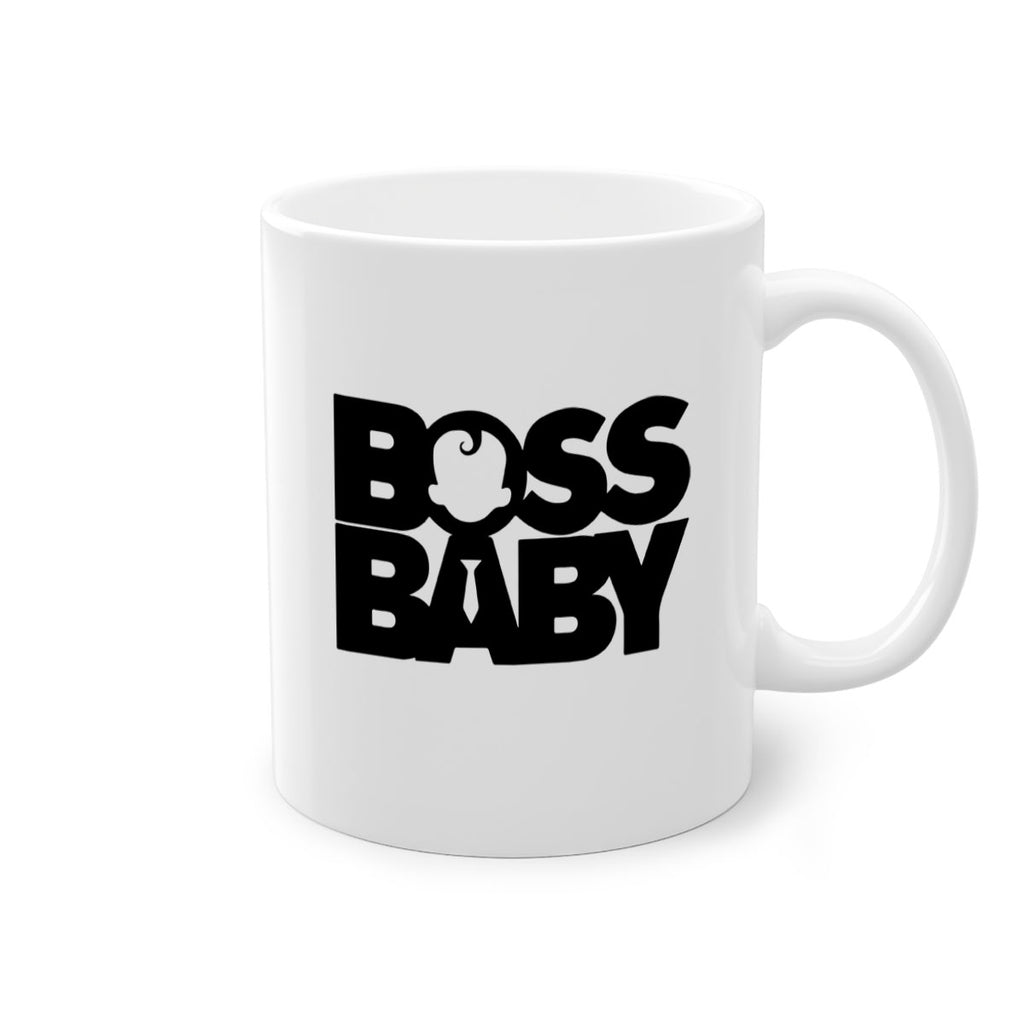 Boss Baby On Board 1#- black words - phrases-Mug / Coffee Cup