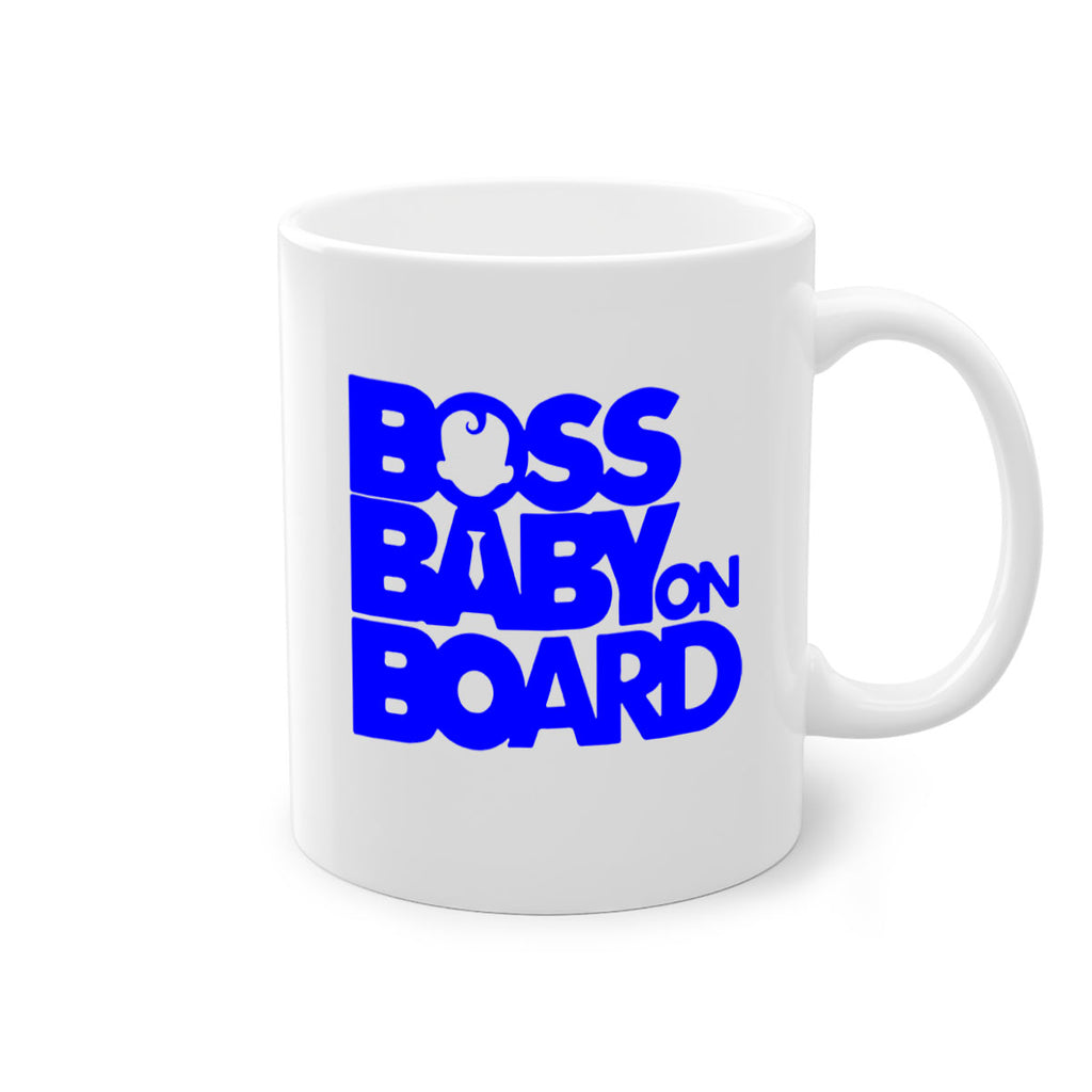 Boss Baby On Board 2#- black words - phrases-Mug / Coffee Cup