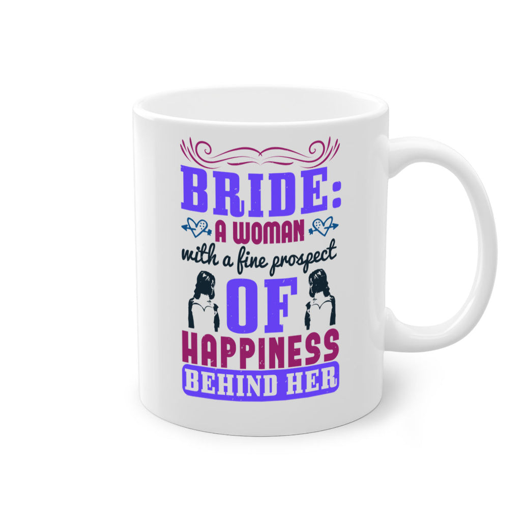 Bride A woman with a fine prospect of happiness behind her 84#- bride-Mug / Coffee Cup