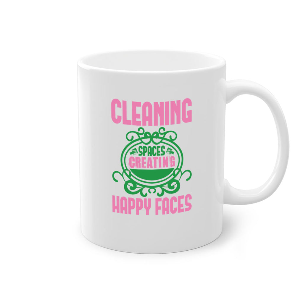 Cleaning spaces creating happy faces Style 41#- cleaner-Mug / Coffee Cup