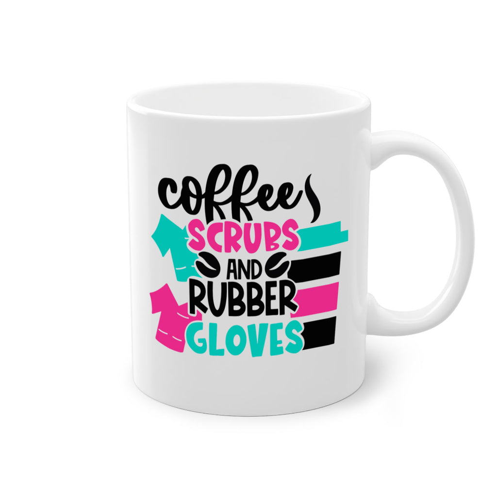 Coffee Scrubs And Rubber Gloves Style Style 209#- nurse-Mug / Coffee Cup