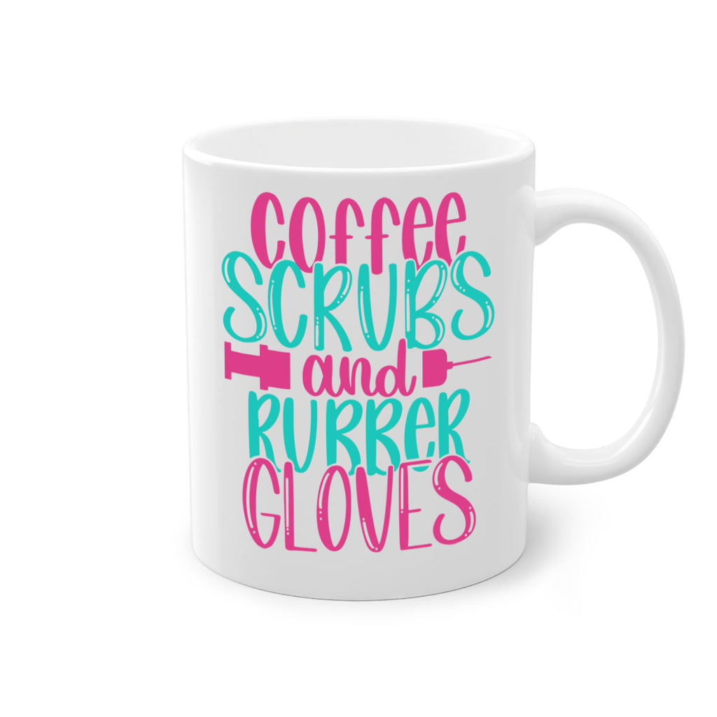 Coffee Scrubs And Rubber Gloves Style Style 210#- nurse-Mug / Coffee Cup