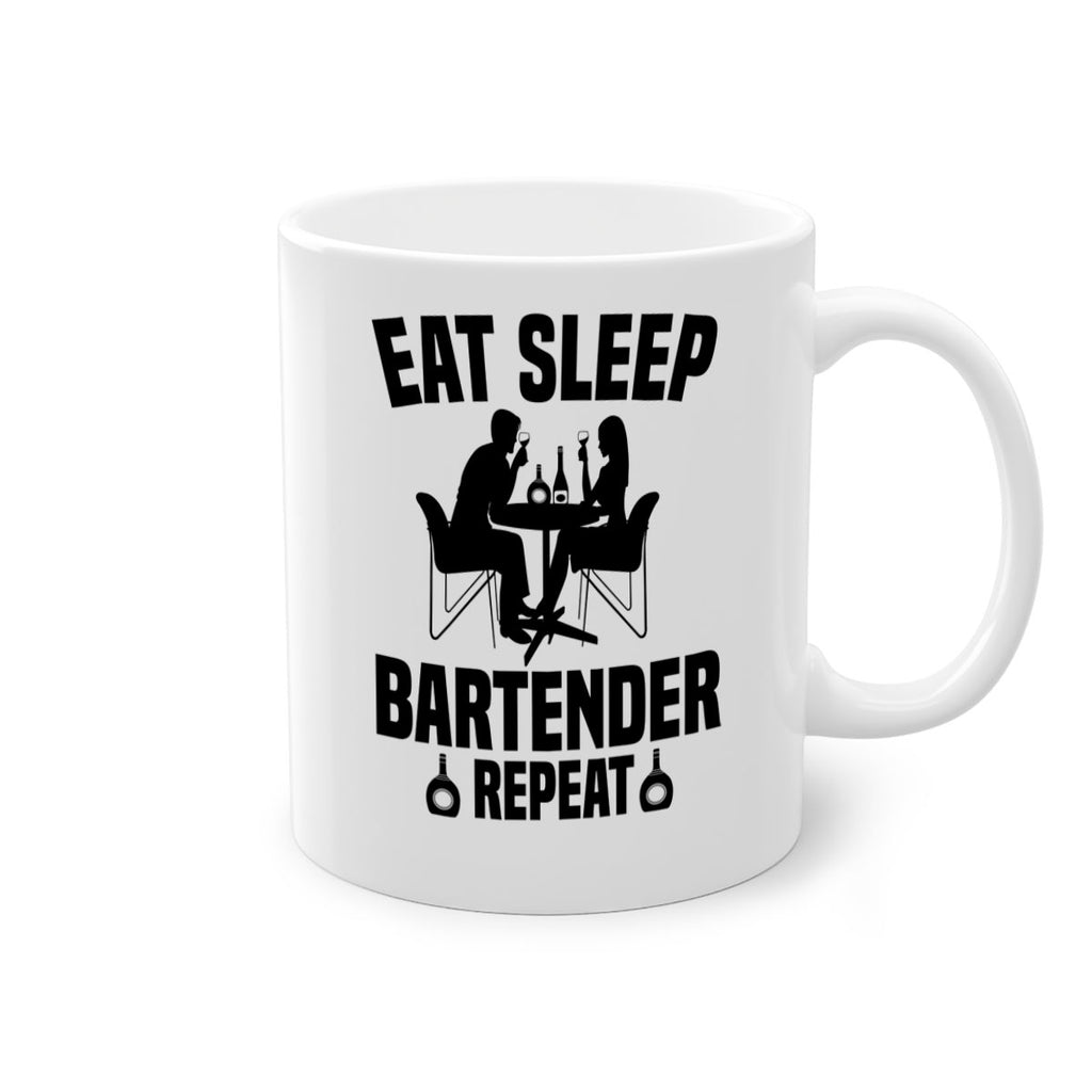 Eat sleep Style 3#- bartender-Mug / Coffee Cup