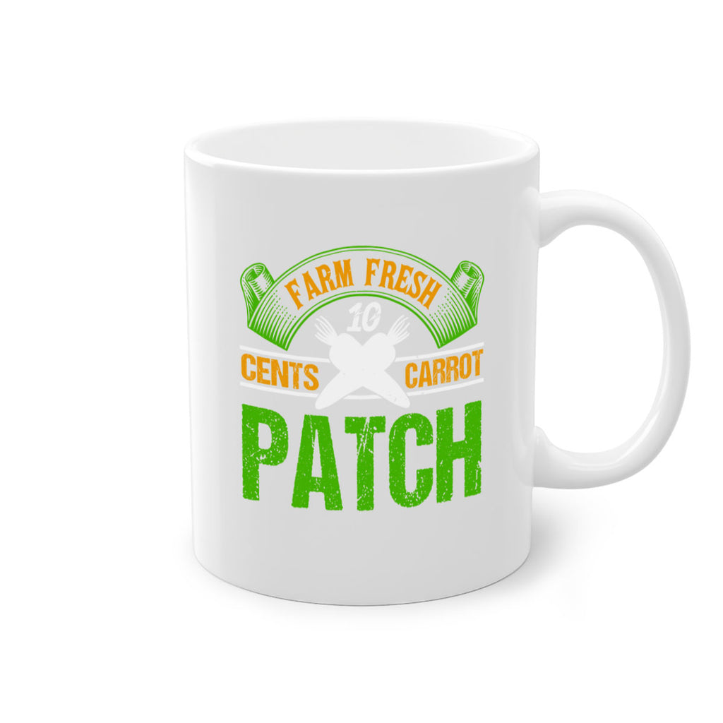 Farm Fresh cents carrot patch 22#- Farm and garden-Mug / Coffee Cup