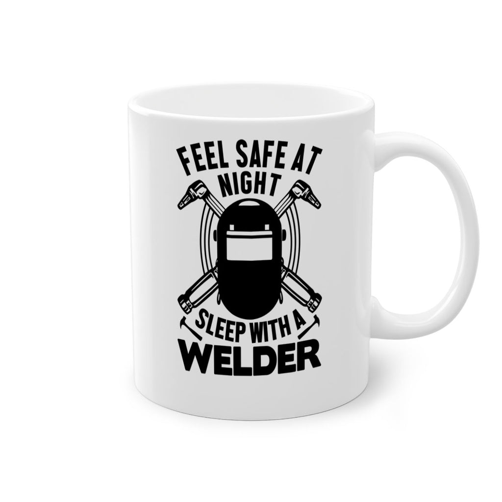 Feel safe at night Style 9#- welder-Mug / Coffee Cup